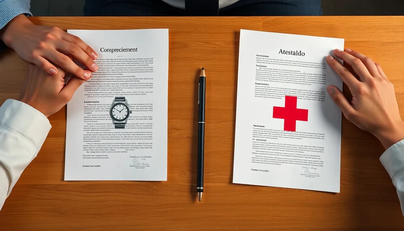 Declaração de Comparecimento vs Atestado Médico: Diferenças e Quando Usar